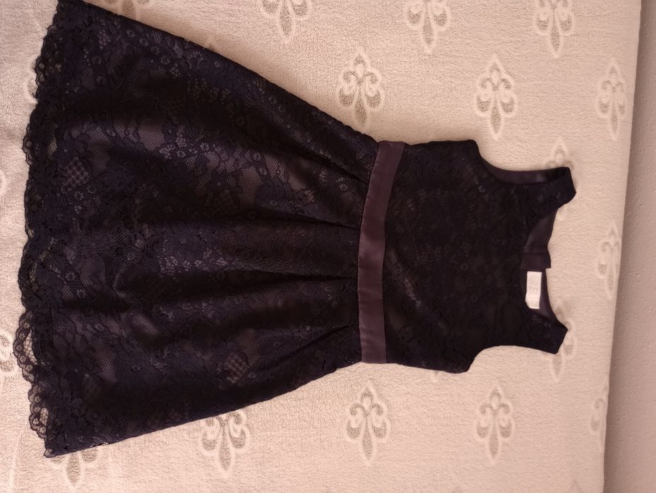 Nowa śliczna elegancka granatowa sukienka Cool Club Smyk