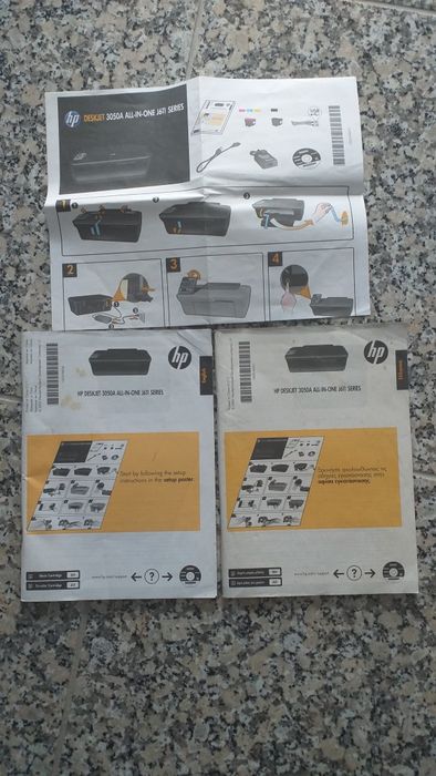Impressora HP Deskjet 3055A (avaria no cartucho preto)