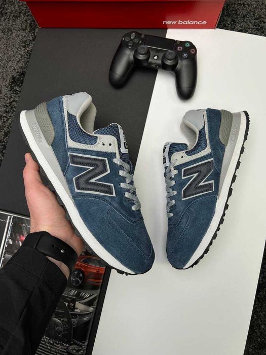 !SALE! Чоловічі кросівки New Balance 574 Navy Grey 41 42 43 44 45