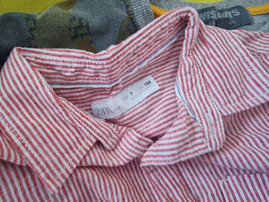 Odzież 116 -122 dla chłopca