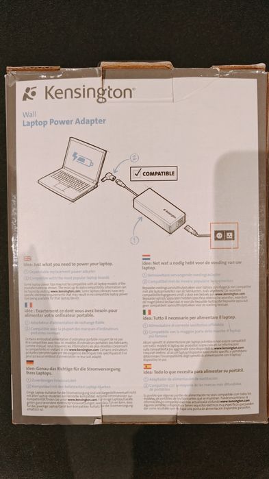 Portable Charging Adapter (HP, Compaq, Asus, Toshiba, Sony, Acer,64730082113155124