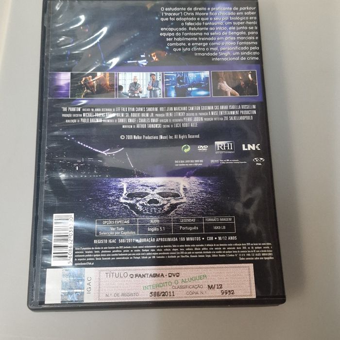 DVD O Fantasma - Ryan Carnes