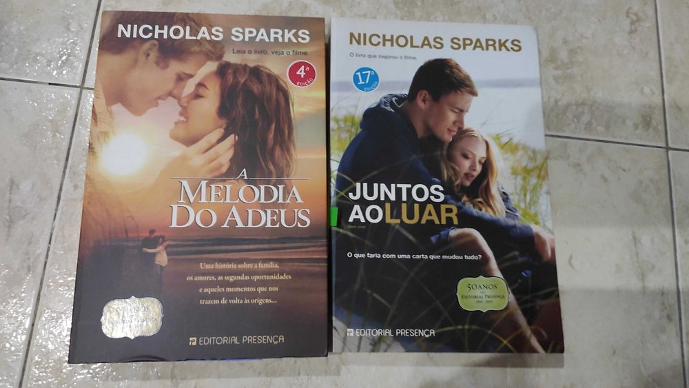 Livros de Nicholas Sparks