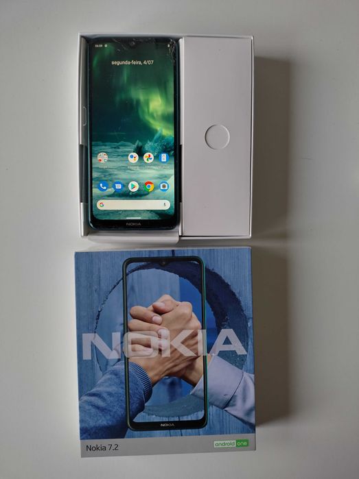 Nokia 7.2 (Para Peças/Reparação) + Caixa Original