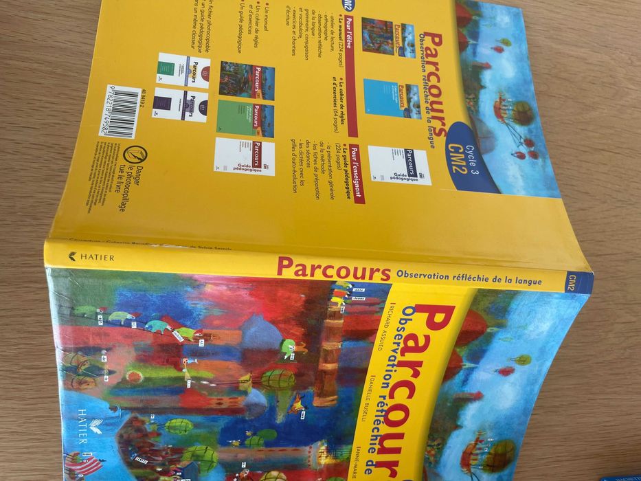 Manual escolar Parcours Cycle 3  CM2 Éditions Hatier