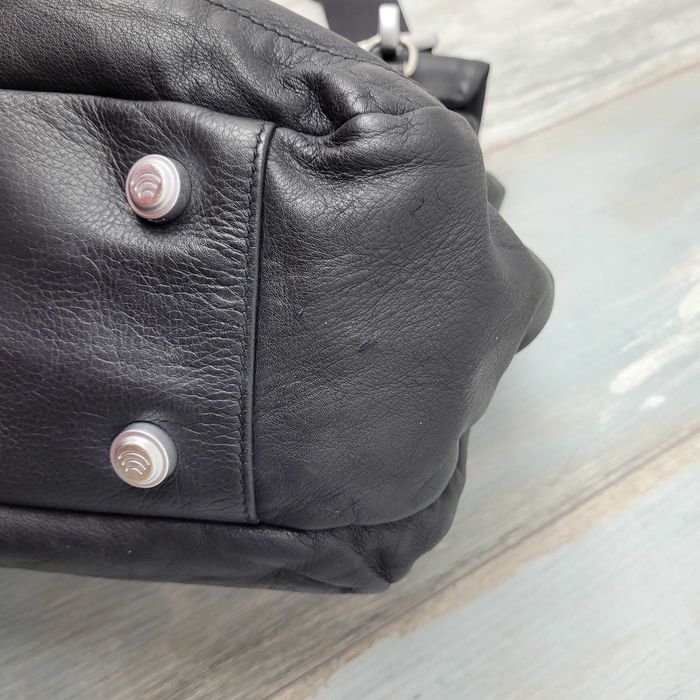 MANDARINA DUCK Laptop Backpack Leather Skórzana Torba na ramie skora