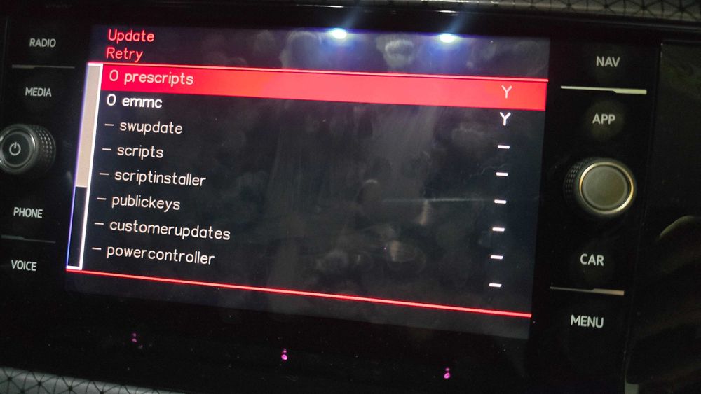 MIB3 MOI3 PREH LG AndroidAuto Carplay  Skoda VW App Connect Mapa USA