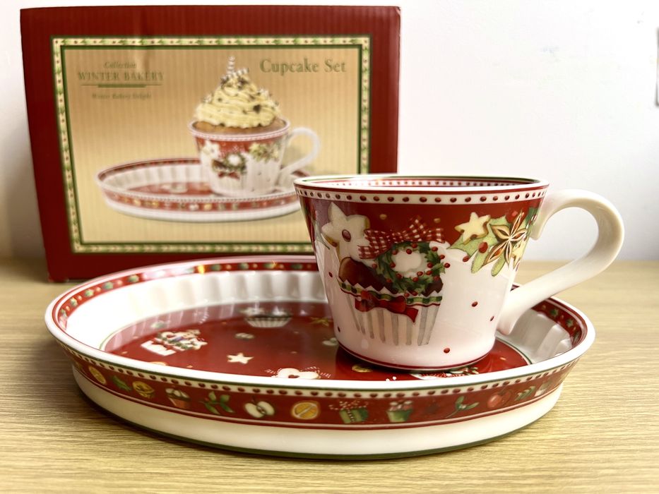Villeroy & Boch – Winter Collection “Delight Cupcake Set” | Rzadkość!