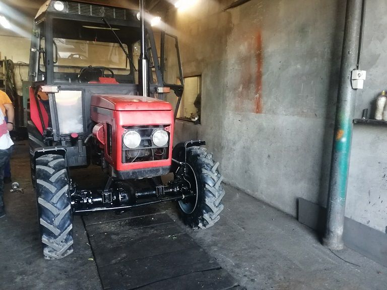 Zetor 7211 4x4 7245 przedni napęd ursus c 360 c 355 montaż napędu