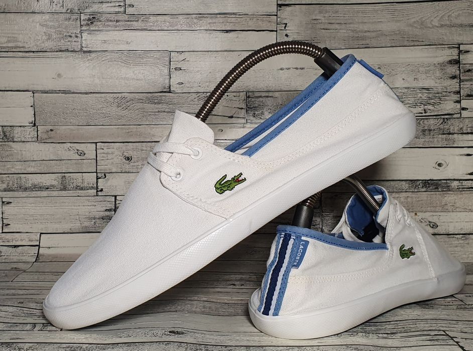 Летние мужские мокасины Lacoste (45р.)