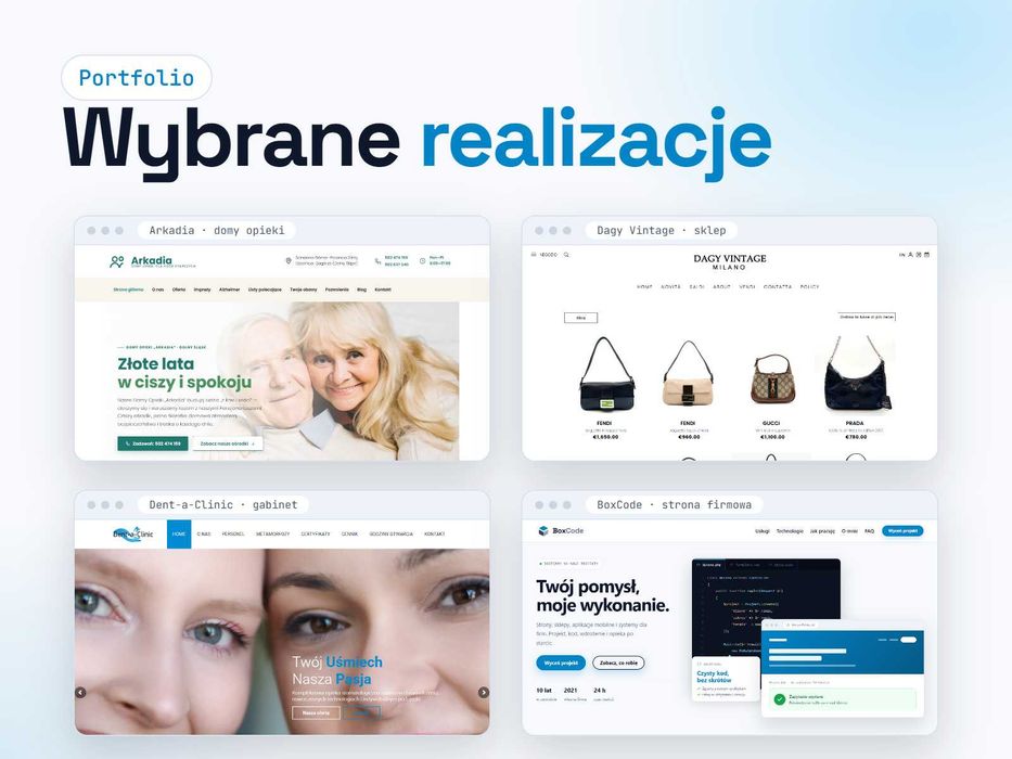 Twój pomysł, moje wykonanie – strony www, aplikacje, systemy dla firm, integracje API - Opole i okolice