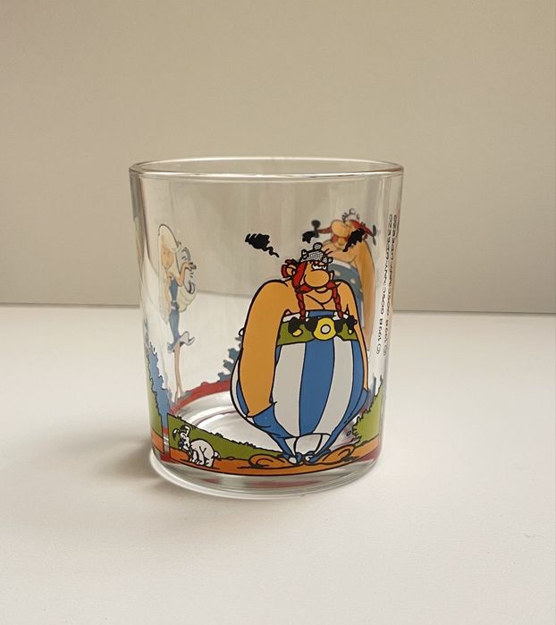 Szklanka bajkowa kolekcjonerska Asterix 1998