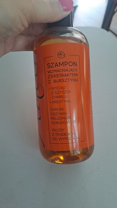 Amber szampon do wypadajacych włosów bursztyn nowy