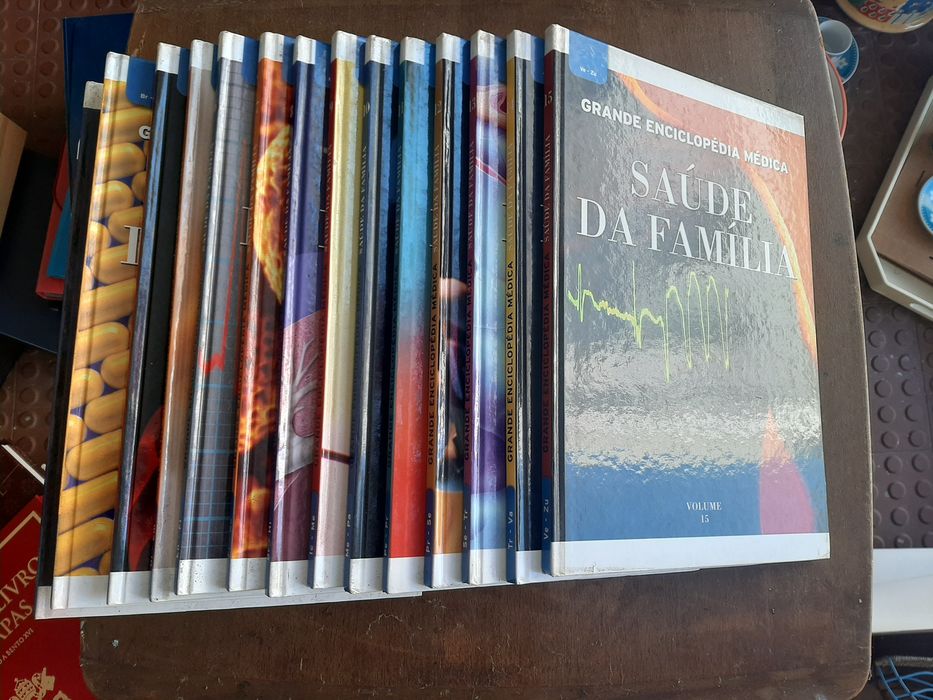 Grande Enciclopédia Médica - 15 volumes