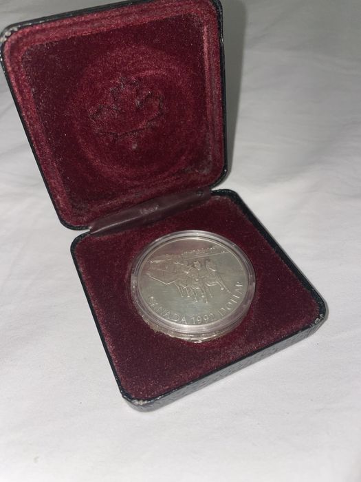 Moeda dollar do Canada /