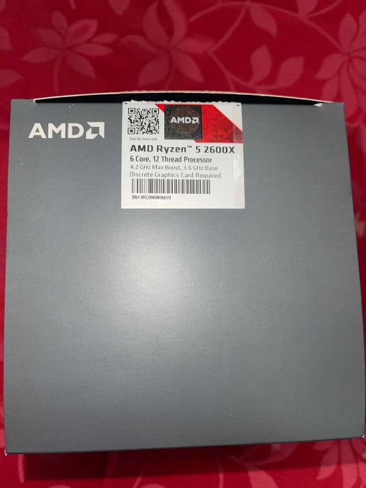 AMD Ryzen 5 2600X + MB B450 Gaming K4