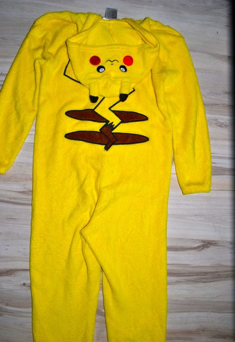 3^ H&M pokemon pikachu strój przebranie piżama 9/11 Lat_ 134/146