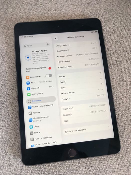 iPad Mini 5 64Gb