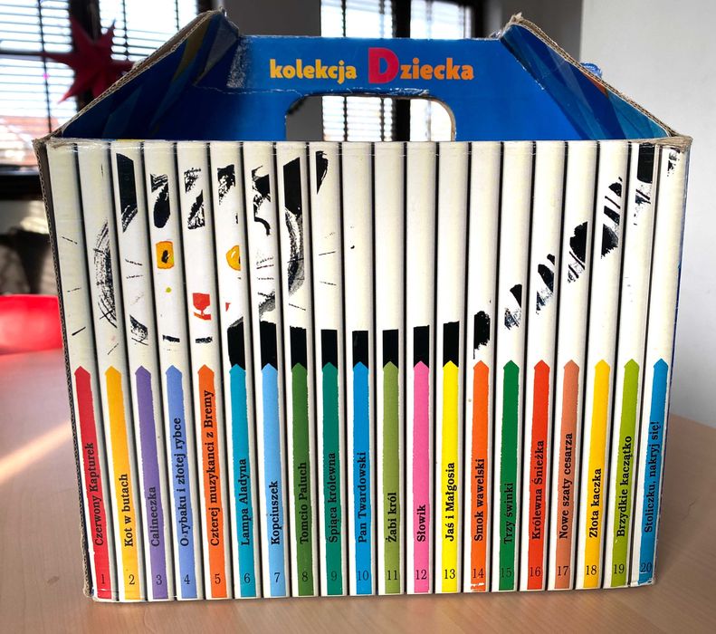 Kolekcja Dziecka Agora Bajki dla dzieci Zestaw bajek książeczek + CD