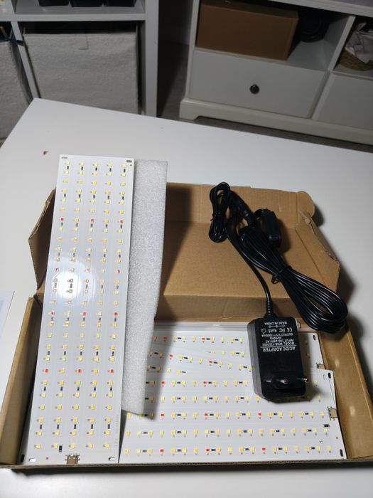 4 lampy LED do uprawy roślin na usb-c