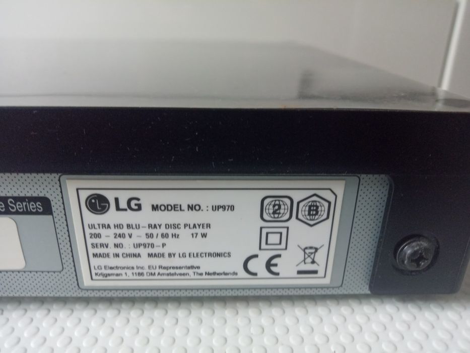 Odtwarzacz Blu ray 4K LG UP970