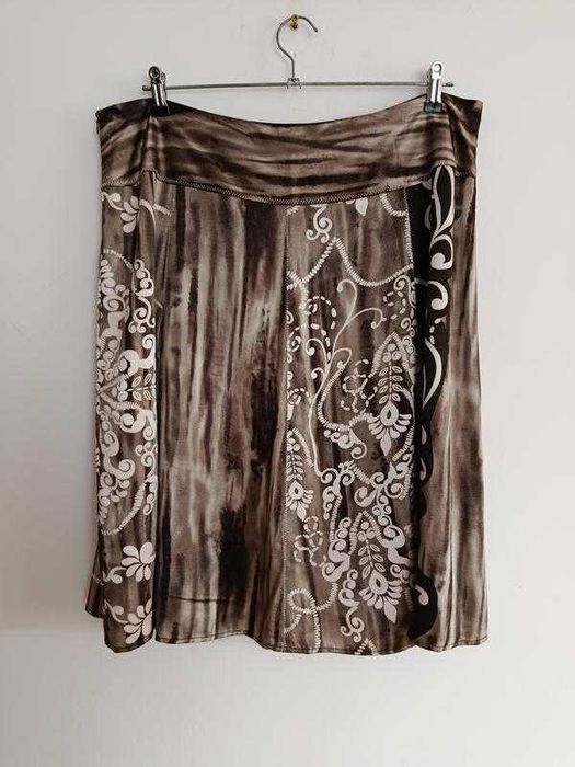 Luisa Cerano спідниця міні 100% натуральний шовк як нова 46/52