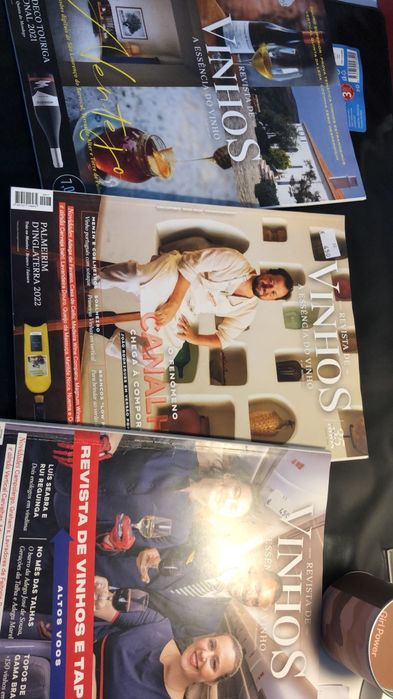 Revistas sobre vinhos