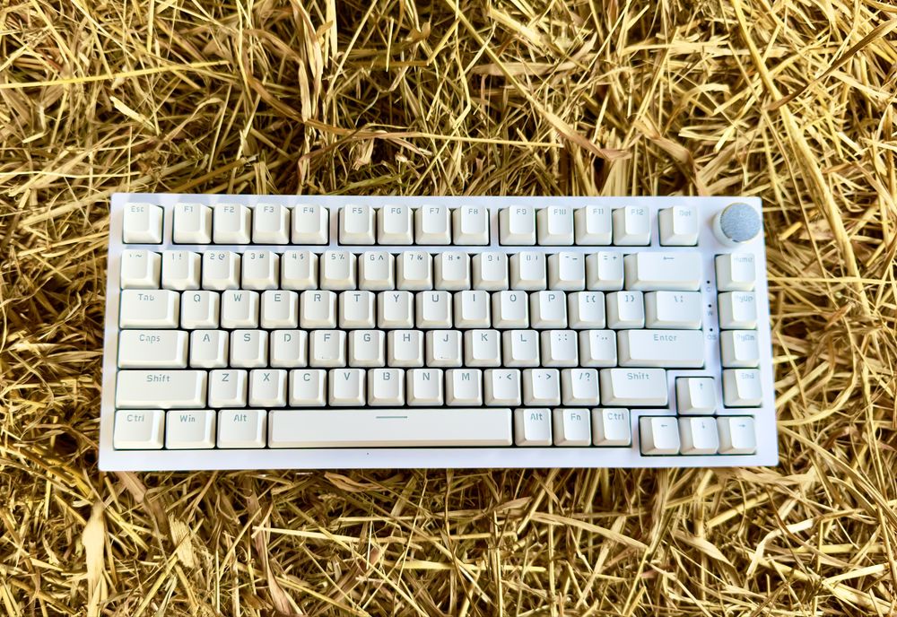 Клавиатура ajazz ak820 75% White НОВАЯ!Синие свичи