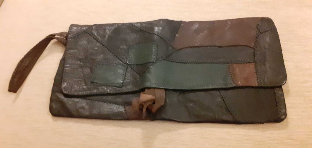 Skorzana saszetka