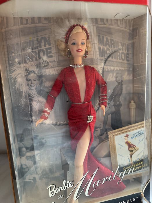 Лялька Barbie Marilyn Monroe з фільму Gentlemen Prefer Blondes, Hollywood Legends, Mattel 1997, №17452 / Барбі