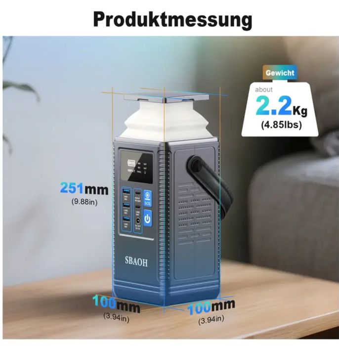 Gerador portatil 80000mAh