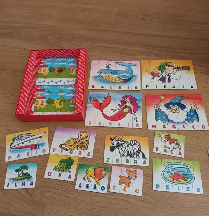 Lote mini puzzles  3-5 anos