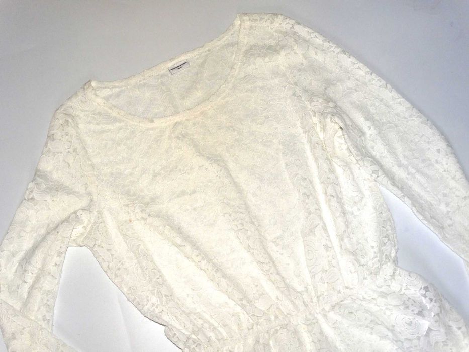 Jacqueline_Fajna koronkowa bluzka do pracy_R.36/38