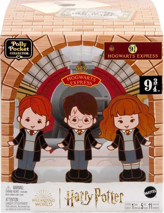 Колекційний ігровий набір Mattel Polly Pocket, Harry Potter Compact