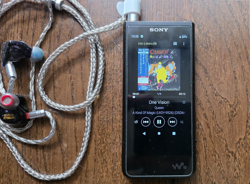 Sony NW-ZX507 DAP Walkman 64GB Wi-Fi DSD Tidal Qobuz Spotify Deezer Bluetooth