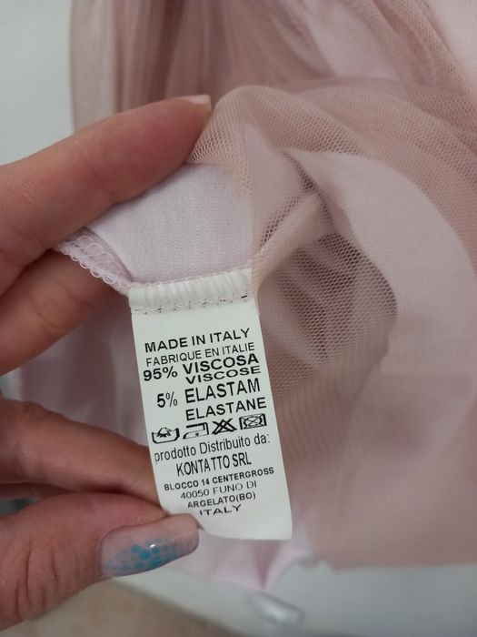 Bluzka tunika Kontatto tiul