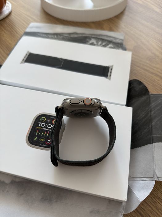 Apple Watch Ultra 2 Naturalny Tytan Bateria 99%