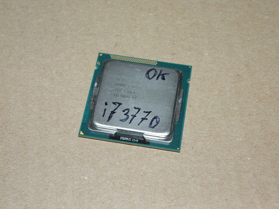 Procesor intel i7-3770 LGA 1155  trzecia generacja E3-1230 LGA 1155