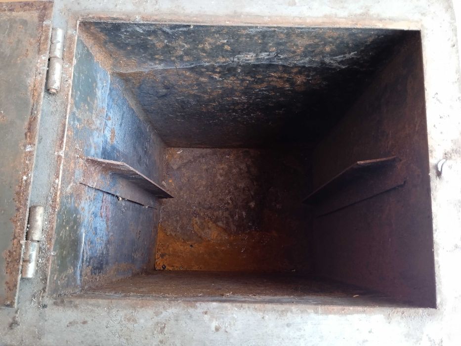 Духовка для грубки/пічки металева 44×30×23 см