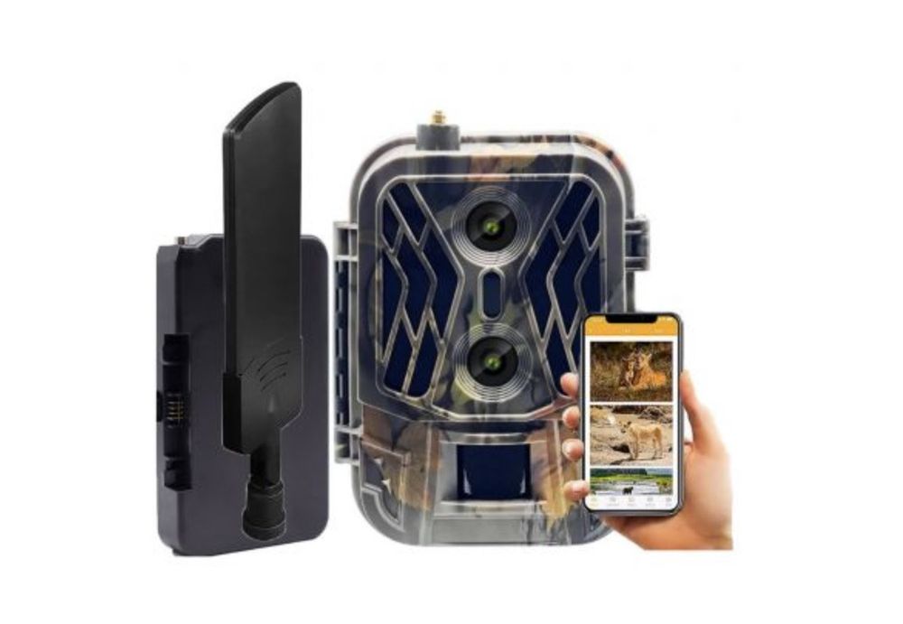 Fotopułapka HC 950 Pro + AKUMULATOR podgląd na żywo DWA OBIEKTYWY