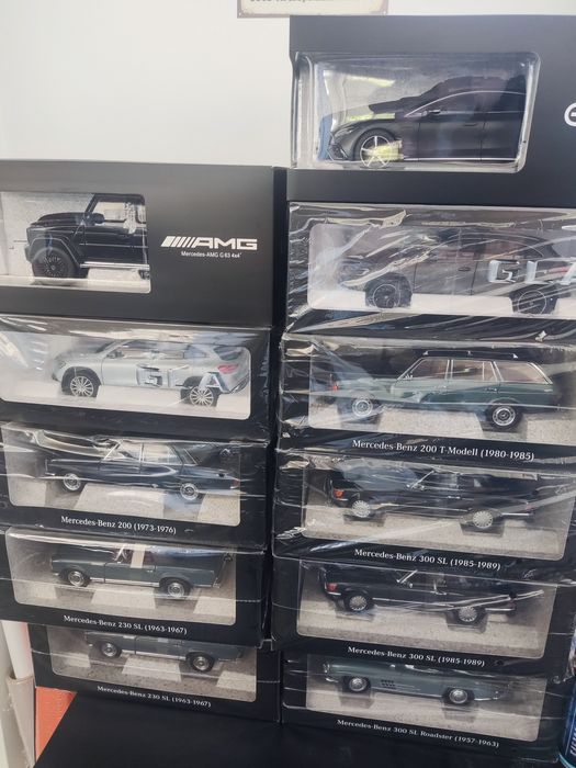 Miniatura 1 18 Mercedes SL 230 Pagode W113