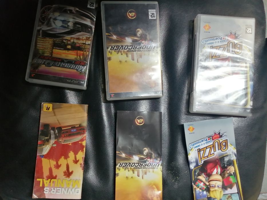 Capas e manuais jogos psp