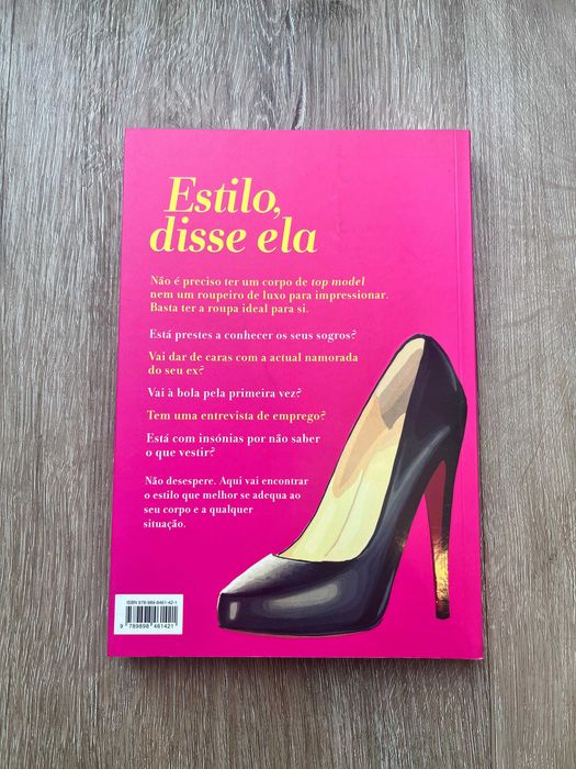 Livro: "Estilo, disse ela", de Ana Garcia Martins