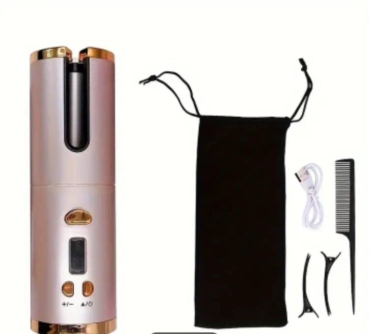 Modelador de cabelo automático