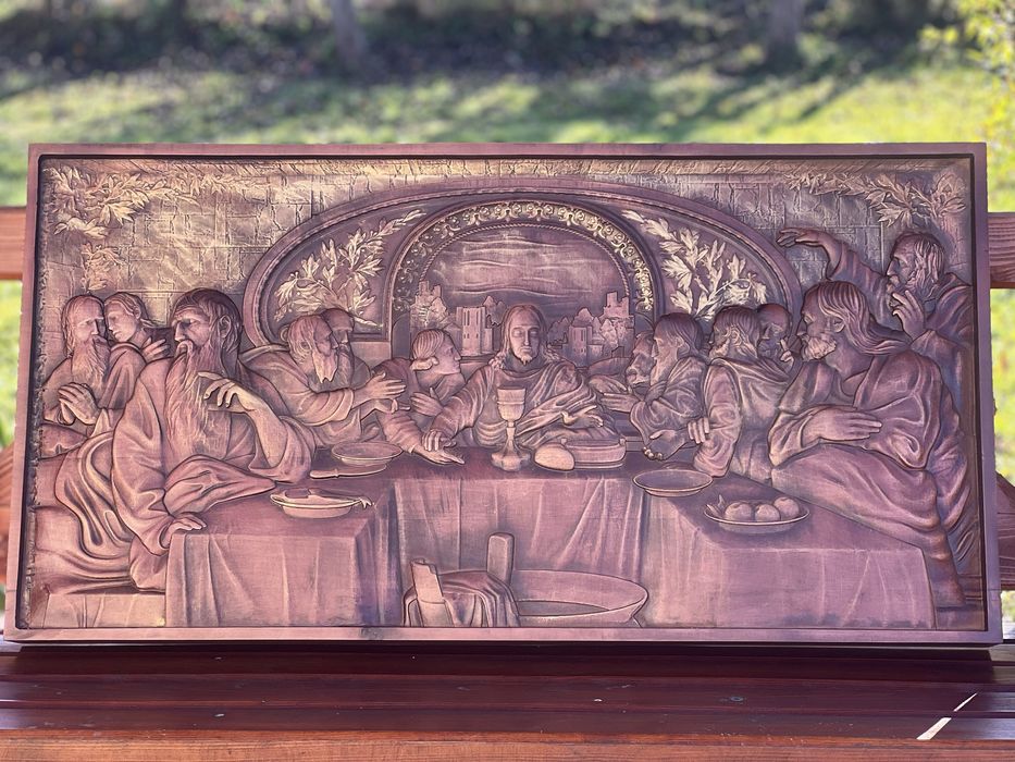 Таємна Вечеря 110х60/ікони/ барельєфи