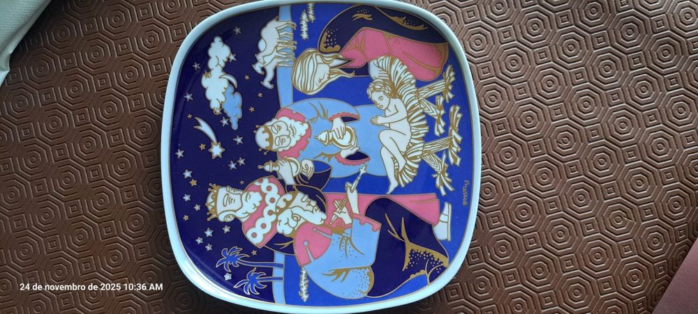 Prato de Porcelana Natal