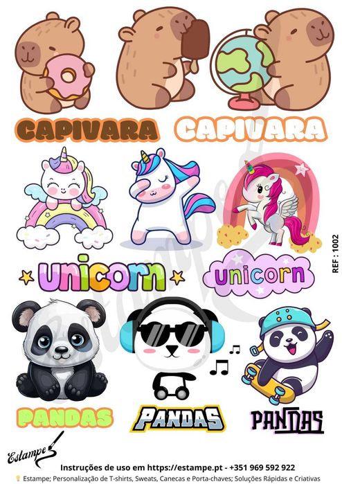 Pelicula DTF A3, pode personalizar em casa com ferro de passar.