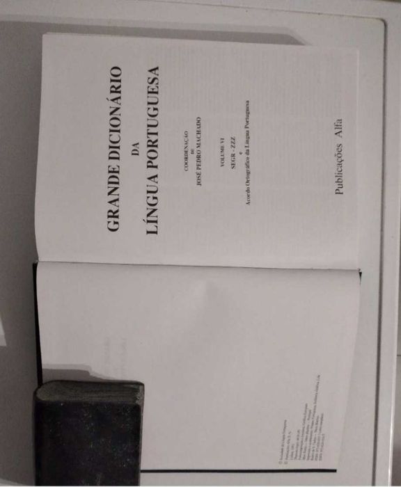 3 Dicionários: Etimológico / Língua Portuguesa e Grande Vocabulário da Língua Portuguesa - Prof. Dr. José Pedro Machado - 13 livros novos nas caixas