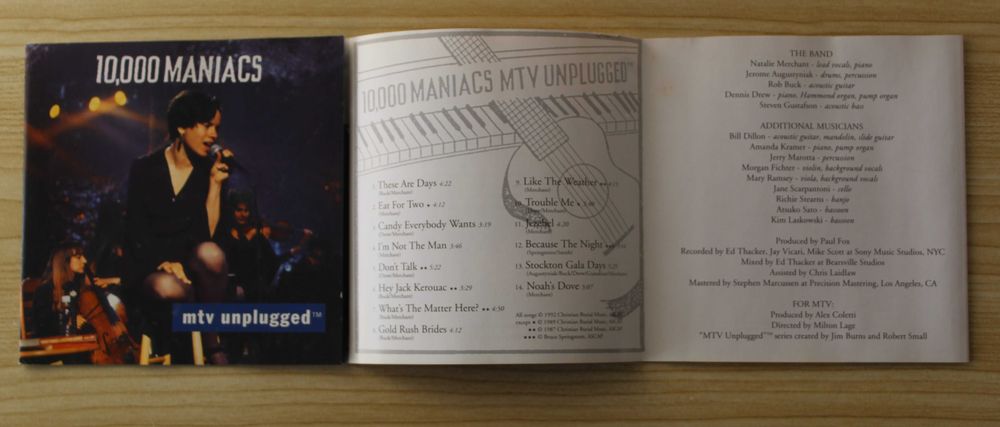 CD 10,000 Maniacs - MTV Unplugged (1993)