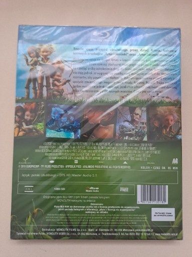 Zestaw Artur i Minimki trylogia Blu-Ray BD Nowe pl
